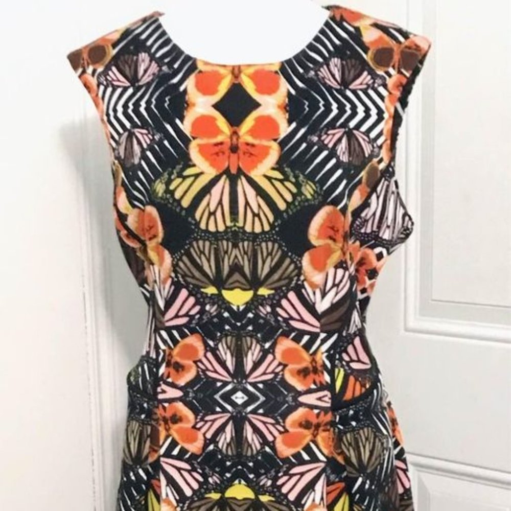DB Butterfly Print Dress